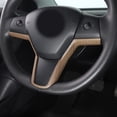 thumbnail image 5 of ABS Interior Steering Wheel Trim Strip Accessories for Tesla Model 3 2017 2018 2019 2020 2021, 5 of 9