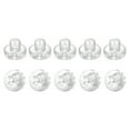 thumbnail image 1 of Unique Bargains M4x4mm Plastic Phillips Bolts PC Pan Head Machine Screws Transparent 50 Pack, 1 of 5