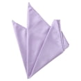 thumbnail image 2 of Jacob Alexander Men's Tone on Tone Corded Pocket Square - Lavender, 2 of 5