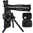 thumbnail image 1 of Telescopio Monocular 32x impermeable y antiniebla Monocular con visión nocturna baja en un solo ojo, con soporte para teléfonos inteligentes y trípode, 1 of 10
