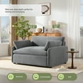 thumbnail image 3 of Noble House Oversized Single Sofa with Pillows, Extra Wide and Deep Seat Accent Chair, 3 of 8