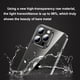 thumbnail image 4 of Funda ultrafina de PC transparente y cristal duro para iPhone 15, 14 Plus, 13, 12, 11 Pro Max, cubierta delgada transparente brillante para protección de cámara, 4 of 4
