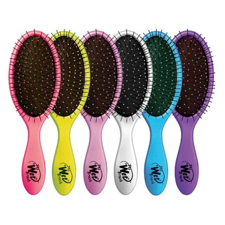 Wet Brush Pro Detangler IntelliFlex Bristles Hair Brush, Travel