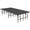Grey, variant on 36 x 96 x 32 in. Wide Stages with Carpeted Surface