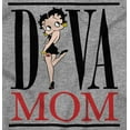 thumbnail image 2 of Betty Boop Diva Mom Best Mothers Day Hoodie Sweatshirt Women Brisco Brands S, 2 of 6