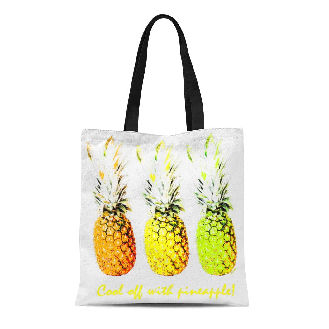 pineapple tote bag