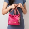 thumbnail image 2 of MKF Collection Loriana Women's Quilted Tote Chic Vegan Leather Bag with Spacious Design by Mia K - Cognac, 2 of 8