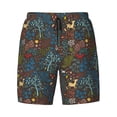 thumbnail image 4 of Lsque Mens Swim Trunks Deers In The Forest 1 Pattern - Bathing Suit Compression Liner - Beach Swim Shorts Swimwear - (S-3XL) - Stretch Quick Dry -, 4 of 9