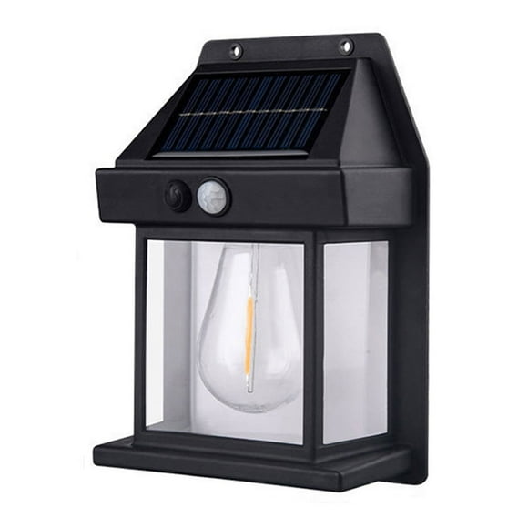 Wireless Dusk To Dawn Motion Led Sconce Lights, Ip65 Waterproof With Retro Crystal Spotlight Effect, Easy To Install On Fences Or Walls For Enhanced Security
