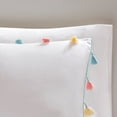 thumbnail image 3 of Gracie Mills Xylon Solid Tassel Comforter Set with Heart-Shaped Throw Pillow - GRACE-11782, 3 of 4