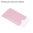 thumbnail image 3 of Fundas Protectoras NFC Uxcell con Bloqueo RFID para Tarjetas de Crédito Rosa 15Pack, 3 of 5