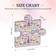thumbnail image 4 of Wukai Peace Love and Dove Flower Power Print Elegant Acrylic Gift Decorations Perfect for Weddings, Birthdays, Anniversaries, and Home Decor, 4 of 6