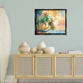 thumbnail image 3 of Stupell Industries Full Beach Palms Landscape Painting Black Floater Framed Canvas Art Print Wall Art, 31 x 25, 3 of 10