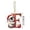 F Penguin, variant on Linnome 26 Letters Christmas Ornaments Alphabet Initial Hanging Christmas Gift Keepsake Decor For Christmas Tree Wreath Personalized Letter Ornaments For Holiday Decor Christmas Gift Supply