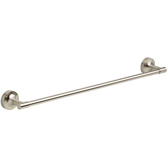 Voisin 24 in. Towel Bar Bath Hardware Accessory in Satin Nickel