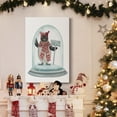 thumbnail image 6 of Christmas Penguin Snow Globe- Gallery Wrapped Canvas, 6 of 9