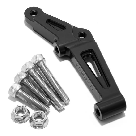 Upgrades Calipers Adapters Bracket For Harley Dyna Low Rider Street Bob 06-17 Brembo 100mm