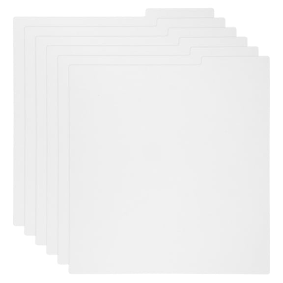 6pcs Record Dividers For Vinyl Album Storage Writable Vinyl Record Separators For Organizing Your For Diy Enthusiasts And Music Lovers
