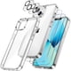 thumbnail image 1 of wonima11 JETech 5 in 1 Case for iPhone 13 6.1-Inch, with 2-Pack Screen Protector and Camera Lens Protector, Non-Yellowing Shockproof Bumper Phone Cover, Full Coverage Tempered Glass Film (Clear), 1 of 1