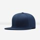 thumbnail image 1 of Classic Snapback Hat Hip Hop Flat Bill Visor Cap - Sombreros de béisbol ajustables unisex para adultos, azul oscuro Feliz Sencillez, 1 of 2