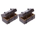 thumbnail image 4 of Miangastore 2Pcs Mini House Leather Suitcase Micro Scene Adornment Mini Furniture Model Photo Prop, 4 of 8