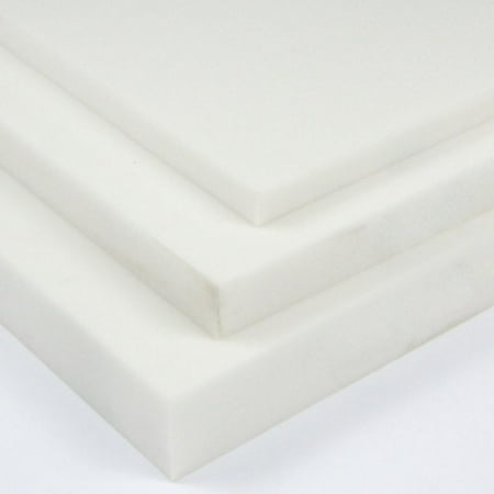 Where To Buy Foam Padding Upholstery Foam Cushion High Density Square Foam Seat Inserts for Foam Padding Chair Seat Cushion Replacement DIY Home Decor 35*35cm ()