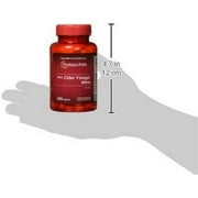 Puritans Pride Apple Cider Vinegar 600 mg Tablets, 200 Count
