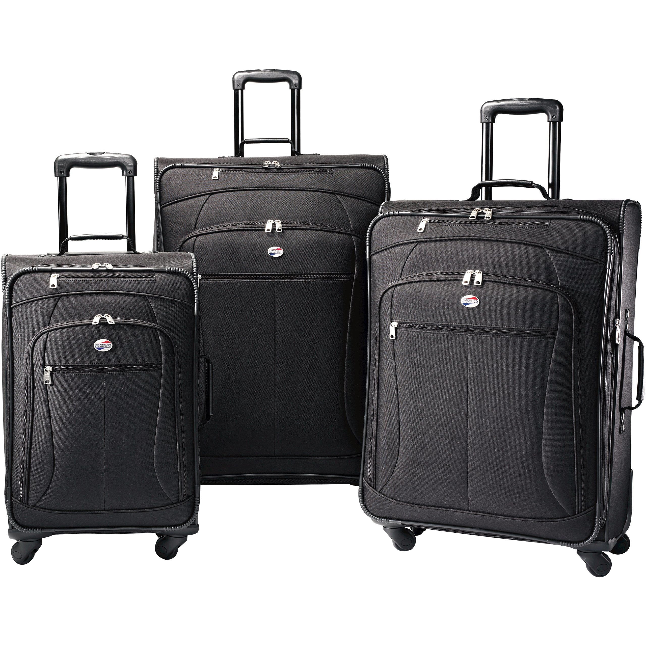 American Tourister Pop 3pc Set In Black