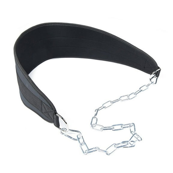 Fankenuo Dip Belt Weight Lifting Belt Steel Chain Lifting Belt for Men Women Powerlifting 3mm chain