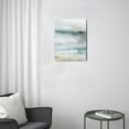 thumbnail image 3 of Navy Blue Bathroom Art - 12x16 Inch Canvas with Coastal Beach Prints, Modern Wall Decor, 3 of 7