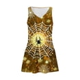 thumbnail image 4 of Summer Dress for Women,Dress for Women,Womens Summer Fashion Printing Pocket Sleeveless V-Neck Dress,Womens Summer Dress,Womens Summer Dress, 4 of 5