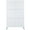 7#White, variant on 76" Brown Metal Privacy Screen - Freestanding Indoor/Outdoor Room Divider for Patio & Garden