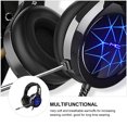 thumbnail image 2 of Auriculares para juegos con cable para computadora, color negro, 2 of 6