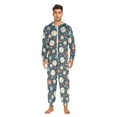 thumbnail image 6 of joogoo Baseball Cartoon Stars Unisex Adults Onesies Pajamas Jumpsuits L, 6 of 7