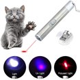 thumbnail image 1 of Bingirl Bâton de Chat Drôle en Métal avec Usb Rechargeable Led Projection Modèle Multi-Modèle Rouge Lumière Verte Lumière Commutable Animal Interactif Toy, 1 of 9