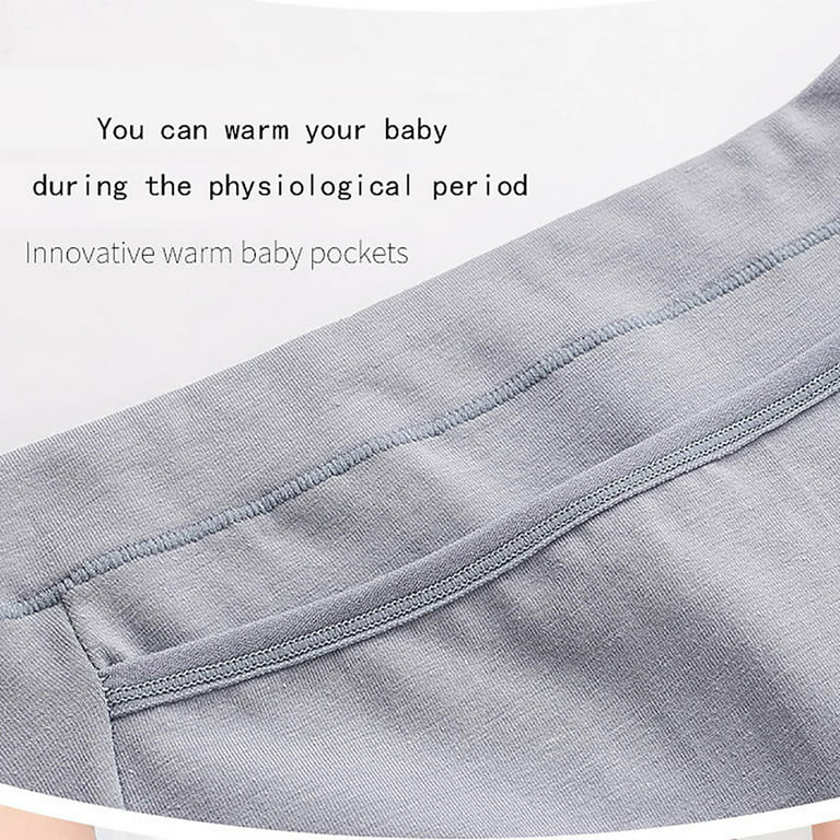 QIPOPIQ Underwear for Women Plus Size Leak Proof Menstrual Period  Physiological Waist Panties 