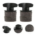 thumbnail image 1 of WASHWEPE 2 Set Cymbal Parts Set Black Felt For Easy Installation During Live Performances, 1 of 8