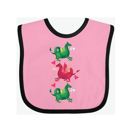 

Inktastic Dragon Lover Cute Fantasy Gift Baby Boy or Baby Girl Bib