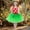 Green, variant on Liyamei Girls Tutu Dress Party Outfit For Kids Tropical Luau Theme Celebration