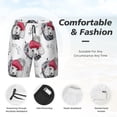 thumbnail image 3 of Fuzoiu Cute Poodle Dog Print Men's Swim Shorts,Quick-Dry Double-Layer Swim Trunks,Board Trunks,Beach Shorts Swimwear Bathing Suits-X-Large, 3 of 6