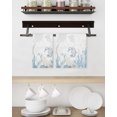 thumbnail image 3 of Seahorse Coastal Kitchen Dish Towels for Drying Dishes Set of 2, Summer Beach Ocean Nautical Coral Waffle Weave Microfiber Hand Tea Bathroom Towels Quick Dry & Absorbent Towel 15.7x23.6, 3 of 7