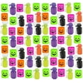 thumbnail image 2 of Halloween 96 Piece Small Toy Set - Bubbles - Spring Coils - Trick or Treat Toys Favors (8 Dozen), 2 of 5