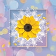 thumbnail image 2 of The Font Diva 20x20 Gold Ornate Wood Framed with Double Matting Museum Art Print Titled - Get Happy, 2 of 4