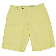 New Brooks Brothers Mens Garment-Dyed 11" Yellow Bermuda Shorts (42)