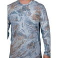 thumbnail image 6 of Realtree Mens Long Sleeve Jersey Recycled Polyester Reversible UPF Scent Control Maverick Denim Performance Tee- 3XL, 6 of 22