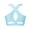 Light Blue-A, variant on Girls Sports Ballet Dance Active Crop Tops Spaghetti Shoulder Straps CrissCross Back Tank Tops Pink-A 16