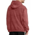 thumbnail image 4 of Resicozy Acid Wash Hoodie Crewneck Sweatshirt for Mens Pullover Oversized Men's Fashion Hoodies Sweatshirts Vintage Tops Red XL, 4 of 6