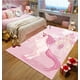 thumbnail image 2 of Alta calidad, diferentes tamaños, patrón de dibujos animados, HelloKitty, estampado de leopardo, alfombra para dormitorio, sala de estar, suelo, 2 of 4