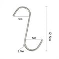 thumbnail image 2 of S-Shape Meat Hooks 20 PCS,Premium Stainless Steel Butcher Hooks,High Quality Smoking Hooks,Grilling Sausage Chicken Beef Hook Tool,Multi-Purpose Meat Hooks for Hanging,Drying,BBQ (Silver), 2 of 7