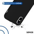 thumbnail image 4 of Funda de Protección para iPhone X/XS - Sovico - Silicón con Correa, 4 of 6